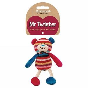 Rosewood Mr Twister Tilly Teddy Dog Toy