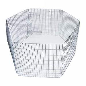 Rosewood Hexagon Play Pen - 63cm