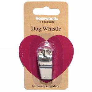 Rosewood Nickel Plated Dog Whistle