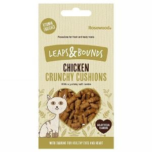 Rosewood Leaps & Bounds Crunchy Chicken Cushions 60g