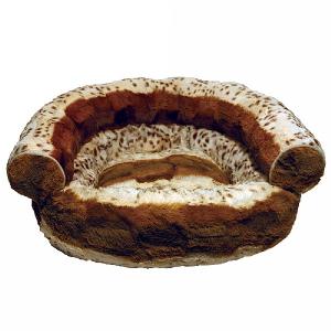 Rosewood 40 Winks Hyena Print Sofa Bed