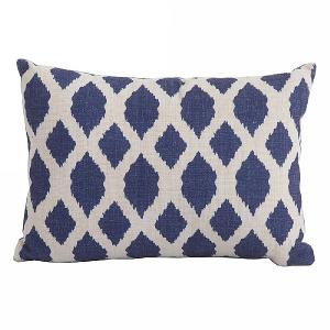 Bramblecrest Blue Trellis Rectangle Scatter Cushion