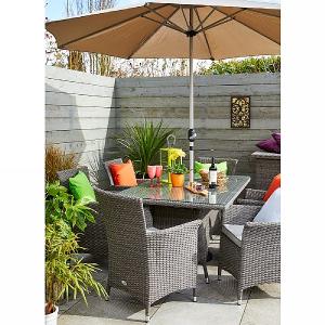 Hartman Foxton 6 Seater Rectangular Set