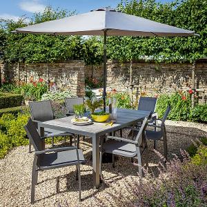 Hartman Georgia 6 Seater Rectangular Set