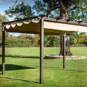 Hartman Roma 3x4m Rectangular Pergola Bronze