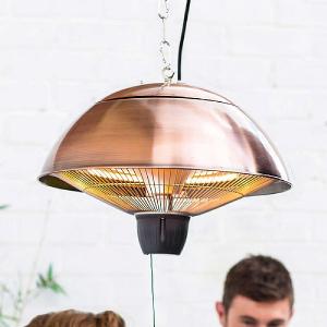 La Hacienda Copper Series Hanging Outdoor Heater