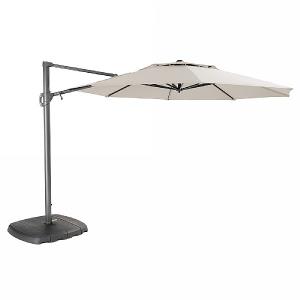 Kettler 3.3m Free Arm Cantilever Parasol Natural
