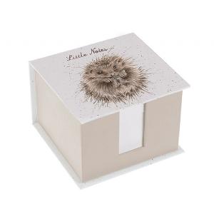Wrendale 'Little Notes' Hedgehog Memo Block