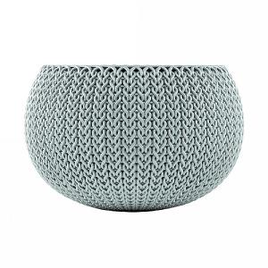 Stewart Garden Knit Collection Planter 36cm - Misty Blue