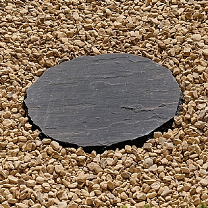 Natural Stepping Stone 300mm Charcoal