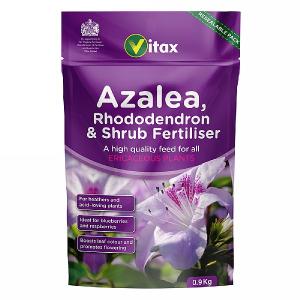 Vitax Azalea, Rhododendron & Shrub Fertiliser Pouch 0.9kg