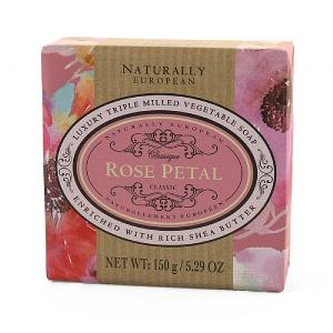 Naturally European Rose Petal Soap Bar 150g