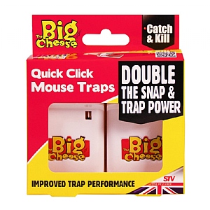 The Big Cheese Quick Click Mouse Traps (pack of 2)