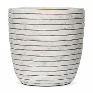 Cadix Capi Nature Ivory Ball Planter Row NL 43x41cm