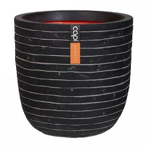 Cadix Capi Nature Anthracite Ball Planter Row NL 35x34cm