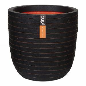 Cadix Capi Nature Dark Brown Ball Planter Row NL 43x41cm