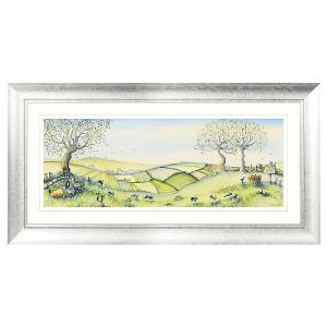 'Annual Carrot Race' Rabbits Picture 112x57cm