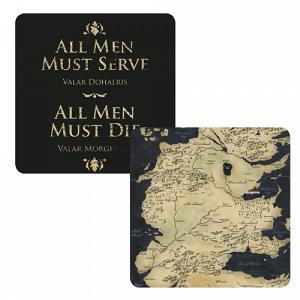 Game of Thrones All Men Lenticular Coaster