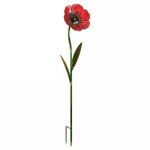 Smart Garden Poppy Glass Flower Stake