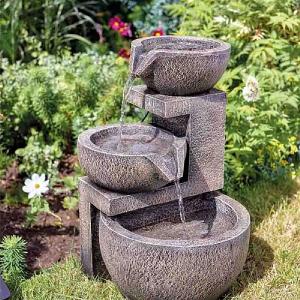 Smart Solar Genoa Cascade Solar Water Feature