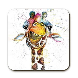 Katherine Williams Splatter 'Giraffe' Coaster