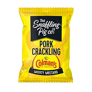 Snaffling Pig Colmans Mustard Crackling Bag 50g
