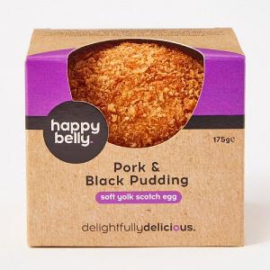 Pork & Black Pudding Scotch Egg with Runny Yolk