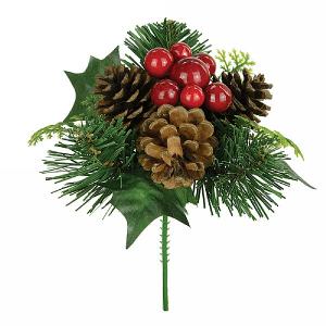Natural Xmas Pick 17cm