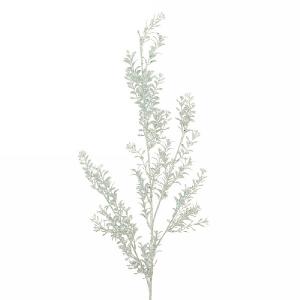 Silver Sparkle Boxwood Spray 78cm