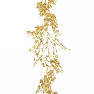 Gold Sparkle Mini Ivy Garland 180cm