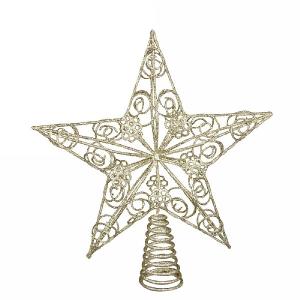 Gisela Graham Gold Wire Star Tree Topper