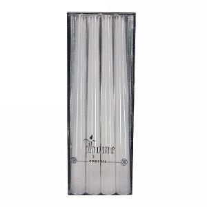 Gisela Graham Iridescent Glittered Taper Candle (Pack of 4)