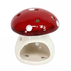 Gisela Graham Ceramic Toadstool Nite Lite