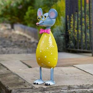 Smart Garden Mega Mouse Metal Garden Ornament