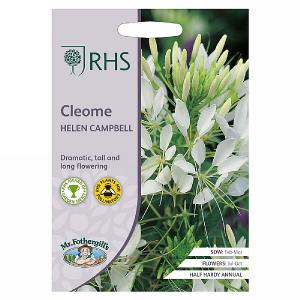 RHS Cleome Helen Campbell Seeds