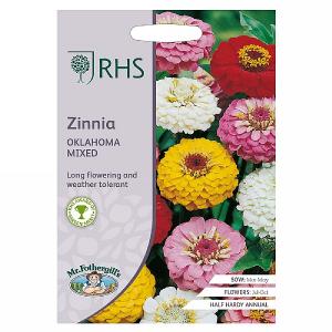 RHS Zinnia Oklahoma Mix Seeds