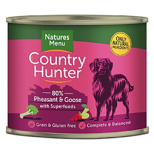Natures Menu Country Hunter Pheasant & Goose with Superfoods Multi Serve Dog Food (600g)