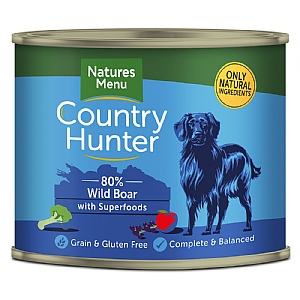 Natures Menu Country Hunter Wild Boar with Superfoods Multi Serve Dog Food (600g)