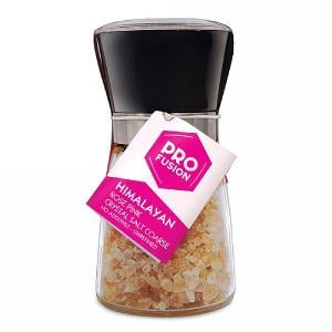 Profusion Organic Himalayan Rose Pink Salt Course Mill 200g