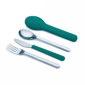 Joseph Joseph Go Eat Space-Saving Cutlery Set Teal