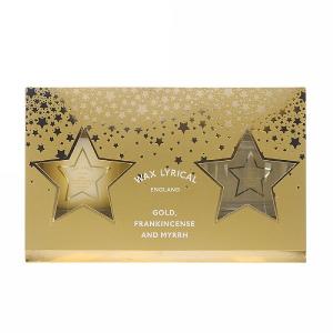Wax Lyrical Gold, Frankincense & Myrrh Candle & Reed Diffuser Gift Set