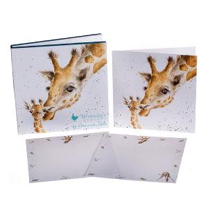 Wrendale 'Giraffe' Notecard Pack