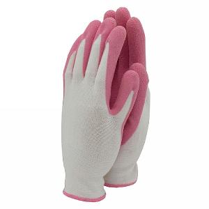 Town & Country Bamboo Weed Master Gardening Gloves Pink - Small