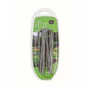 Garland Wire Fleece & Fabric Pegs (10)