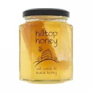 Hilltop Honey Cut Comb in Acacia Honey 340g