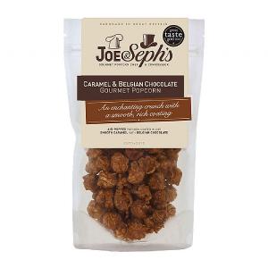 Joe & Seph's Caramel & Belgian Chocolate Popcorn 80g