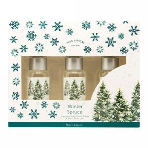 Wax Lyrical Winter Spruce Reed Diffuser Gift Set 3 x 50ml