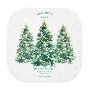 Wax Lyrical Winter Spruce Tin Candle