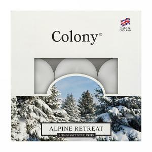Colony Alpine Retreat Tealights Box of 9