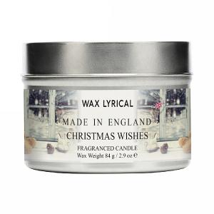Wax Lyrical Christmas Wishes Candle Tin